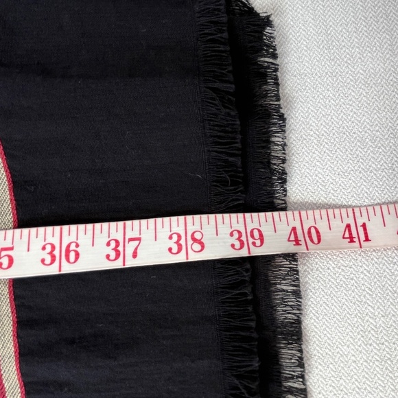 Zara cotton shawl/scarf, in geometric patterns, like new. - Picture 11 of 13